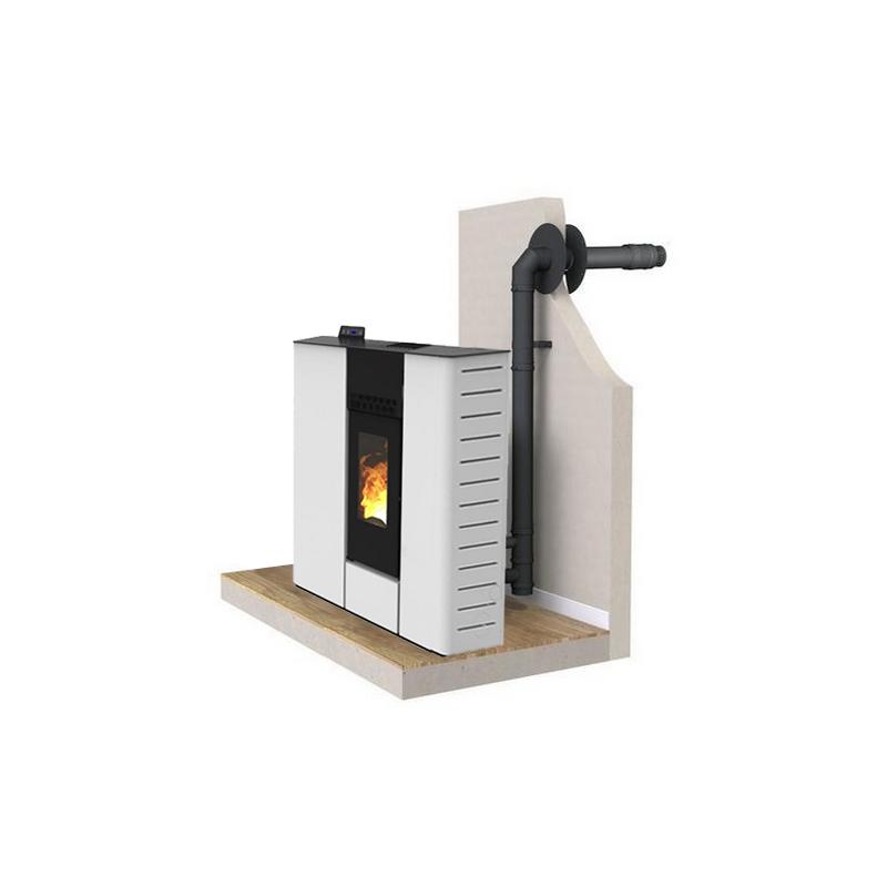 pack poele a granules s11 firematic kit ventouse dinak