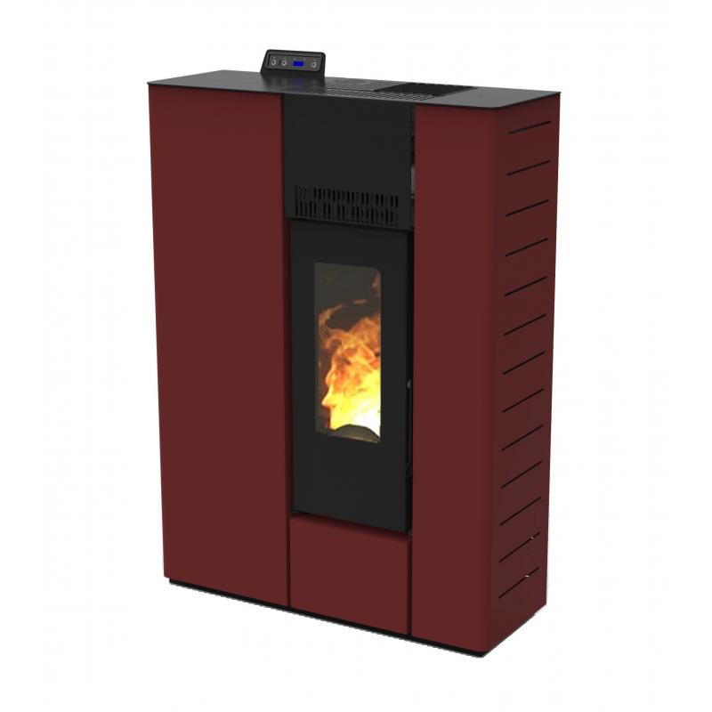 poele a granules extra plat ventile etanche firematic s11 102 kw