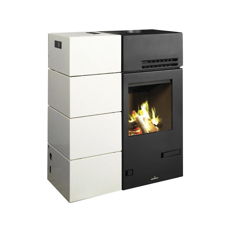 poele hybride ventile bois granules bronpi mixte carol 15 kw buchesgranules