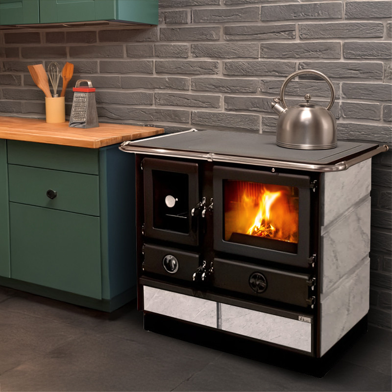 cuisiniere a bois bouilleur super thermo magnum pierre ollaire