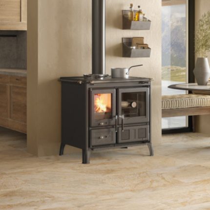 cuisiniere a bois gardenia 50 steel