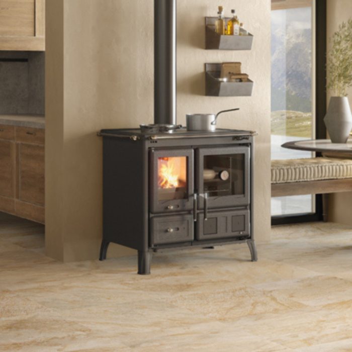 cuisiniere a bois gardenia 50 steel