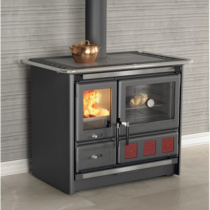 cuisiniere a bois rosa xxl 50 steel